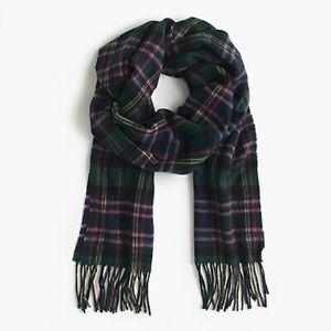 Jcrew signature plaid scarf. Like new